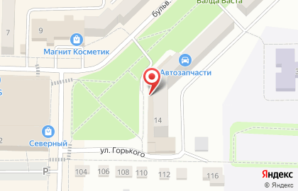 Магазин Красное & Белое в Саранске на карте