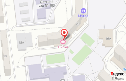 Парикмахерская АллА на улице Чернышевского на карте
