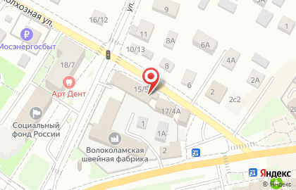Компания Ирбис в Волоколамске на карте