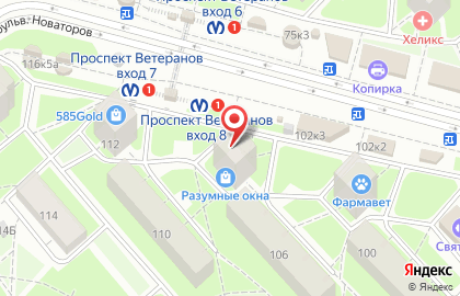 Окна Потолки Петербурга на карте