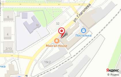 Магазин крепежных изделий Саморезик.ru на улице Генерала Глаголева на карте
