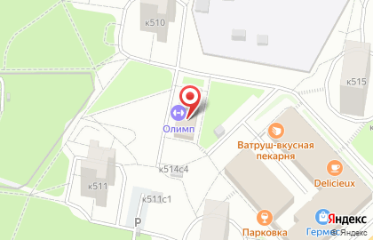 Олимп в Тверском районе на карте