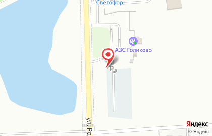 Автостоянка в Кургане на карте