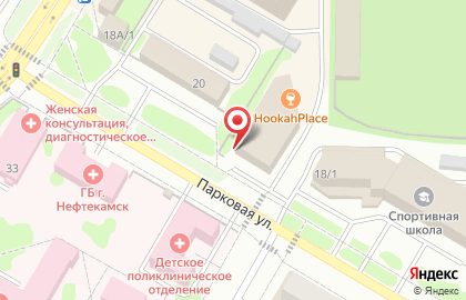 Гипермаркет Магнит в Уфе на карте
