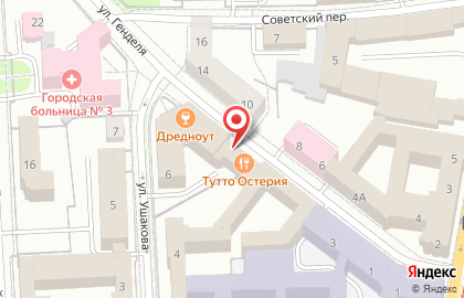 Банк Уралсиб в Калининграде на карте