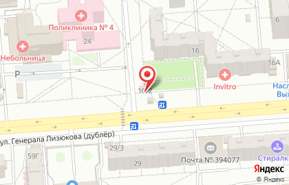 Киоск быстрого питания Русский аппетит на улице Генерала Лизюкова, 16/2 на карте