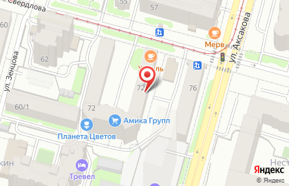 Парикмахерская в Уфе на карте