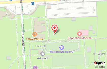 Пункт проката спортивного инвентаря на Московском проспекте на карте