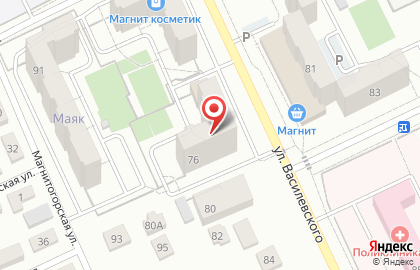 Магазин мясных полуфабрикатов Ариант на улице Василевского на карте
