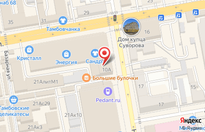 Плаза на Носовской улице на карте