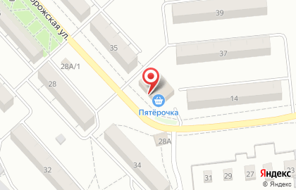 Супермаркет Пятёрочка на Запорожской улице на карте