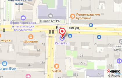 Пекарня Ленинградские булочные на улице Восстания на карте