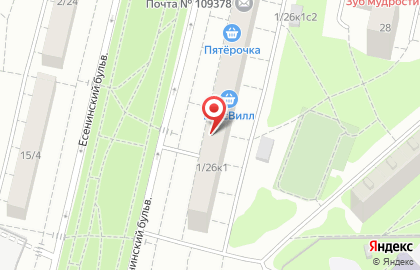 Супермаркет Лента в Москве на карте