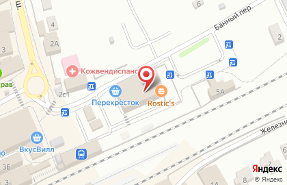 Перекресток в Голицыно на карте