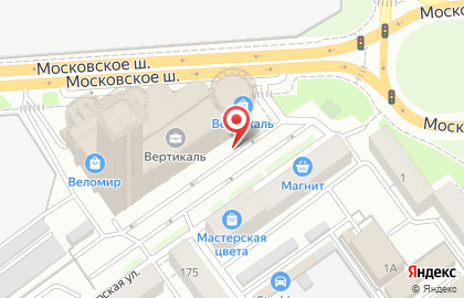 Магазин спортивной одежды Orientir на Московском шоссе на карте