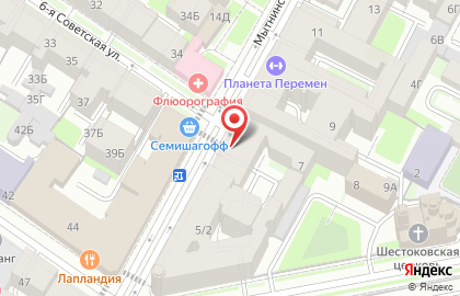 Мульти Саунд на Мытнинской улице на карте