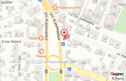 Продуктовый магазин в Махачкале на карте