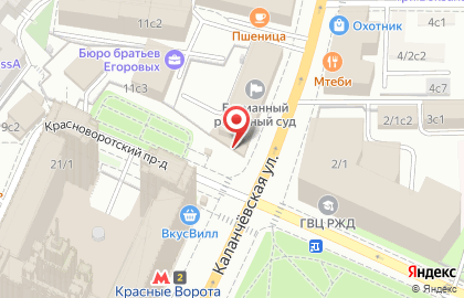 Компания Копикс в Красносельском районе на карте