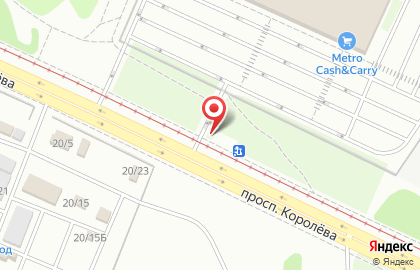 Центр фейерверков Русские Забавы на проспекте Королёва на карте