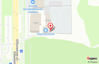 Автостоянка в Тюмени на карте