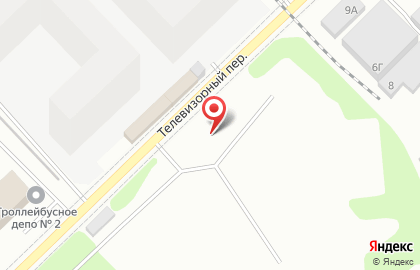 ВАН в Телевизорном переулке на карте