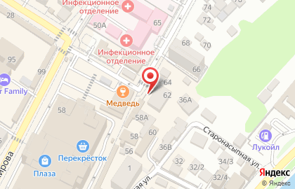 Магазин разливного пива на Демократической улице на карте