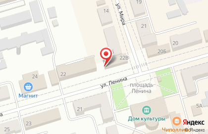 Кредитный потребительский кооператив СтройСберКасс на улице Ленина на карте