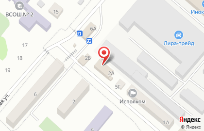 Парикмахерская Миледи на Юбилейной улице на карте