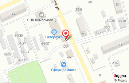 Парикмахерская, ИП Сафонов Н.С. на карте
