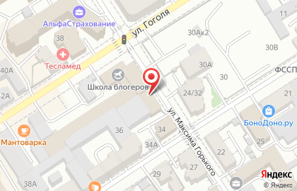 Фирменная сеть Заправка на улице Максима Горького на карте