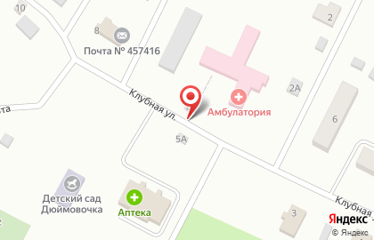 Продуктовый магазин в Челябинске на карте
