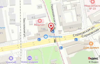 Фермерский магазин Славянский на ​Сормовской улице на карте