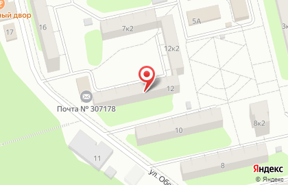 Почта Банк в Курске на карте