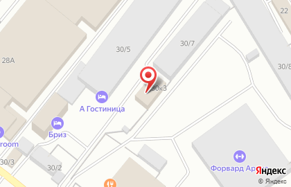 Бриз в проезде Автоматики на карте