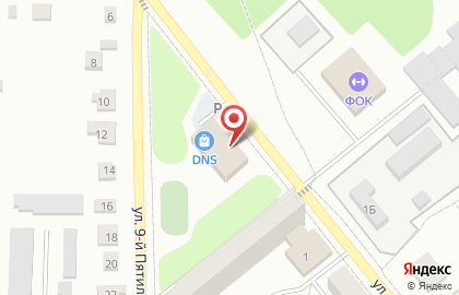 Супермаркет Магнит в Котовске на карте