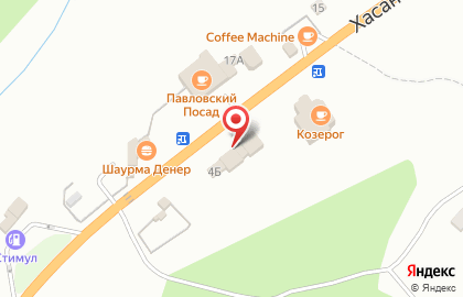 Компания Азимут на Хасанской улице на карте