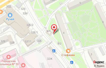 Аптека Аптека от склада на бульваре Рябикова на карте