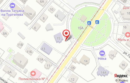 Детский сад №23 в Ленинградском районе на карте