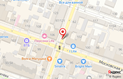 Шашлычная Шашлычный дом на Московской улице на карте