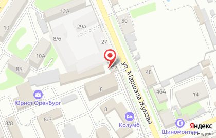 Русский фейерверк на улице Аксакова на карте