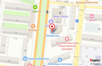 Магазин Смешные цены в Астрахани на карте