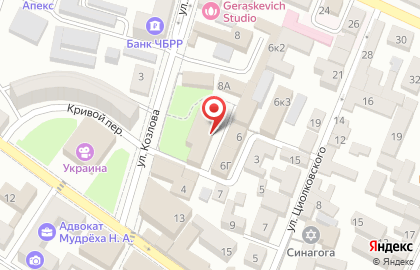 Риэлторская компания Бюро Недвижимости Крыма на карте