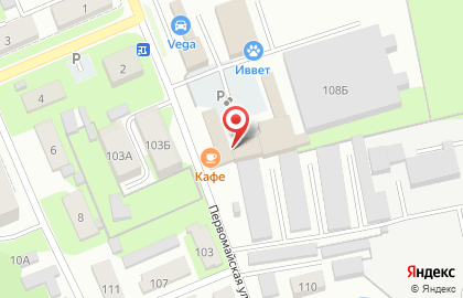 Мастерская по подбору автоэмалей на Первомайской улице на карте