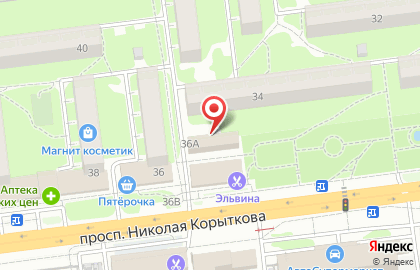 Магазин Овощи, фрукты в Твери на карте