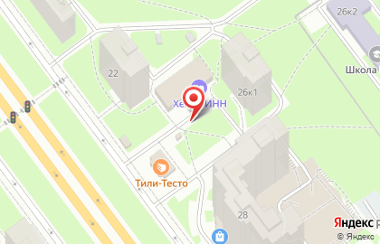 Киоск по продаже фруктов и овощей в Фрунзенском районе на карте