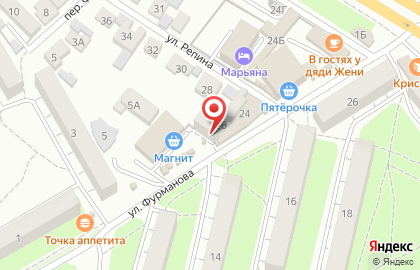 Пункт приема вторсырья, ООО Пензавторсырье на улице Фурманова на карте