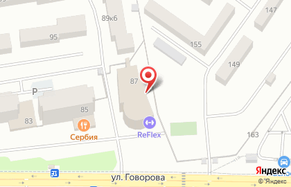 Стоматологическая клиника Стоматолог рядом на улице Говорова на карте