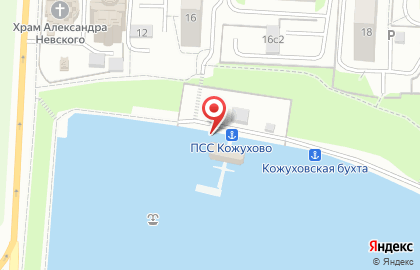 Кожухово, поисково-спасательная станция на карте