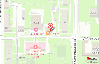 Продуктовый магазин на Комсомольской 2-ой, 27 к2а на карте