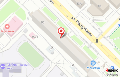  Ортопедический салон ОРТЕКА на улице Республики на карте